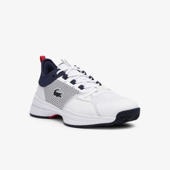 Lacoste AG-LT 21 Textile Sneakers - Tenisky Pánské Bílé / Koralove | CZ-TaANHh